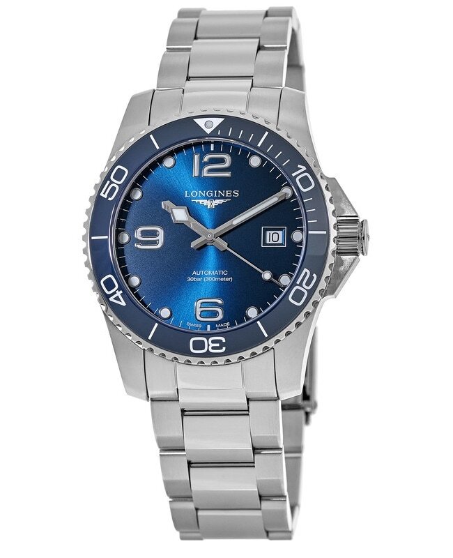New Longines HydroConquest Automatic 41mm Blue Dial Men’s Watch L3.781.4.96.6