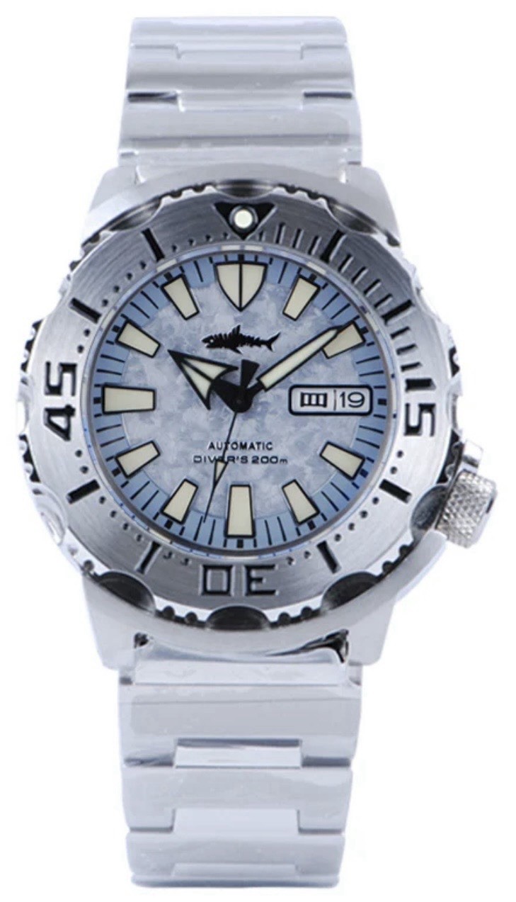 HEIMDALLR MONSTER Blue Frosted Dial