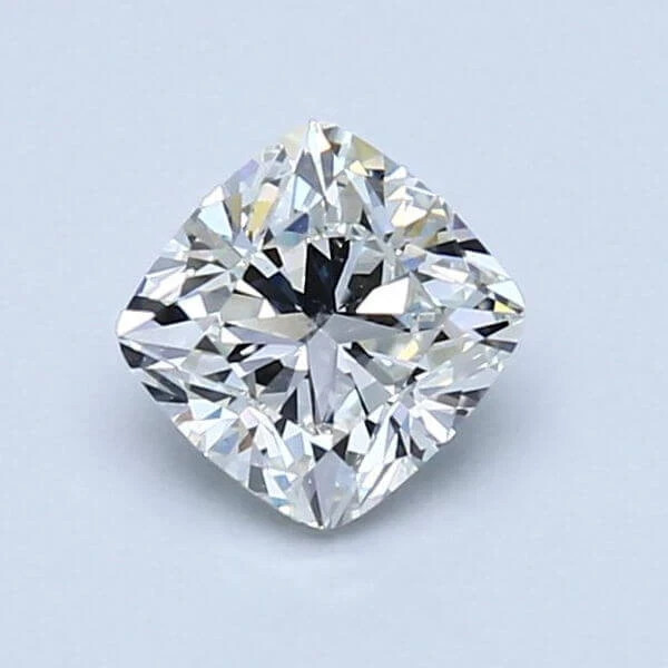3.40 CT Natural White Diamond 9 mm 1 Pcs Cushion Cut VVS1 D Grade Certified N50