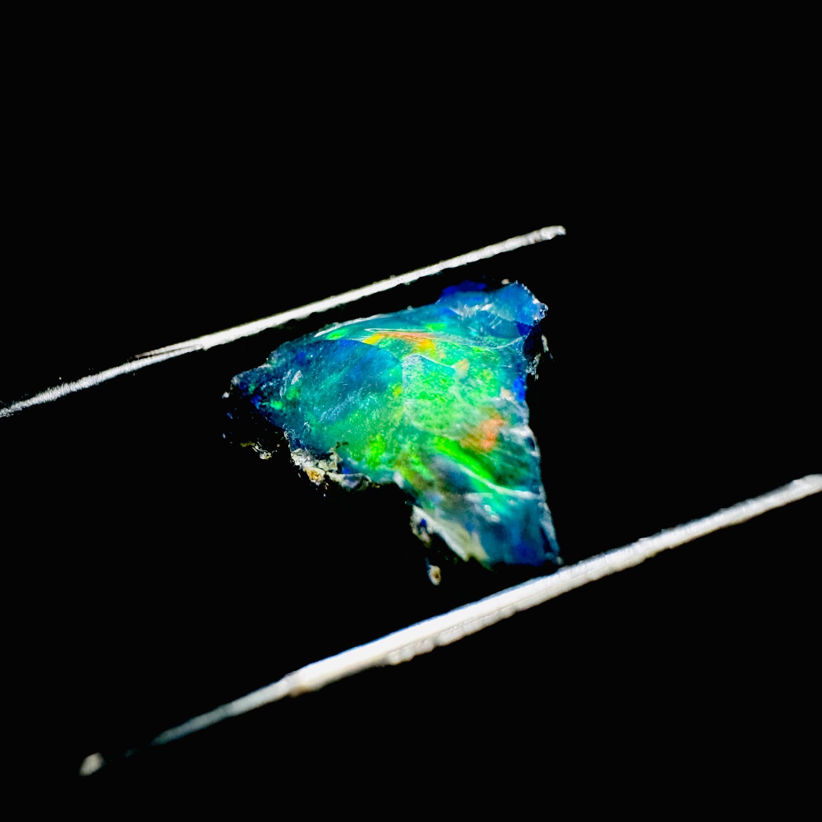 Natural Ethiopian Black Opal Rough Gemstone Loose Lapidary Uncut Rough 3.75 CTS