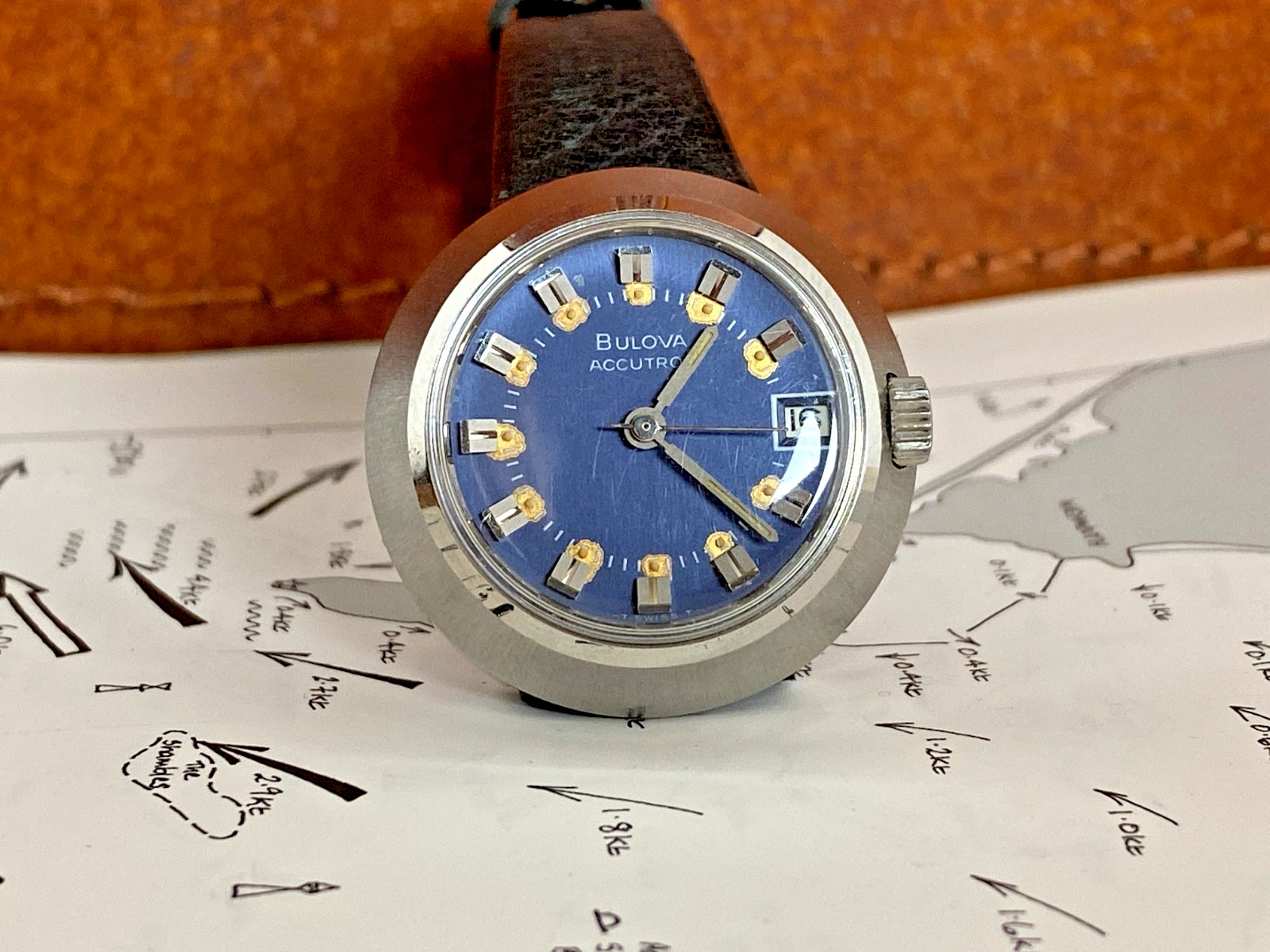 BULOVA ACCUTRON Sputnik 2302 1971 Mid-20th Century Lady’s Vintage Watch