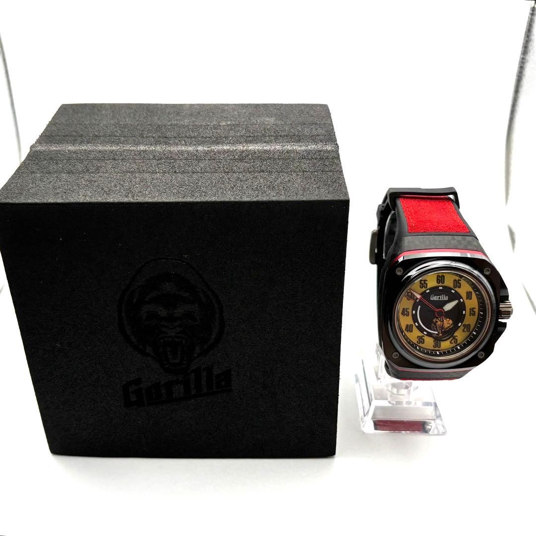 Gorilla Fastback Modena GT FBY21 Black Automatic Watch Japan 0713867