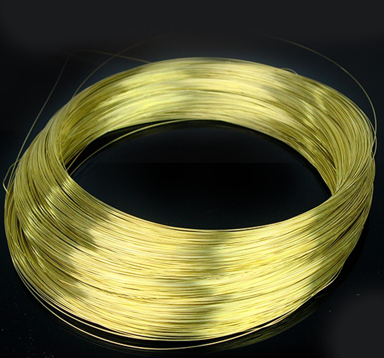 US Stock 6.5 Feet 6 AWG Diameter 4mm H62 Brass Round Wire