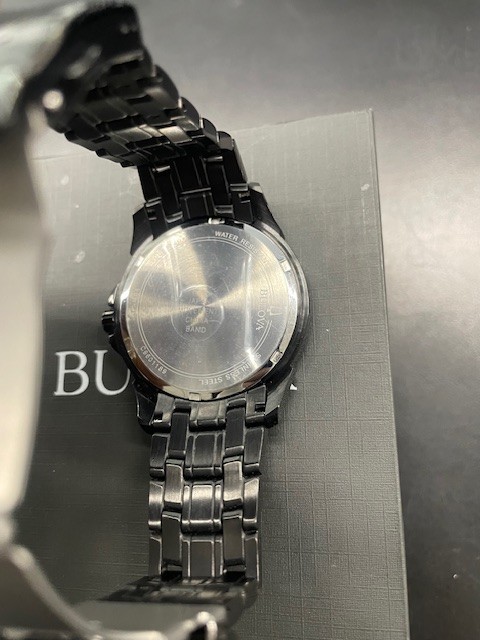 Bulova 98C121 Multifunction Classic Men’s Watch – Black