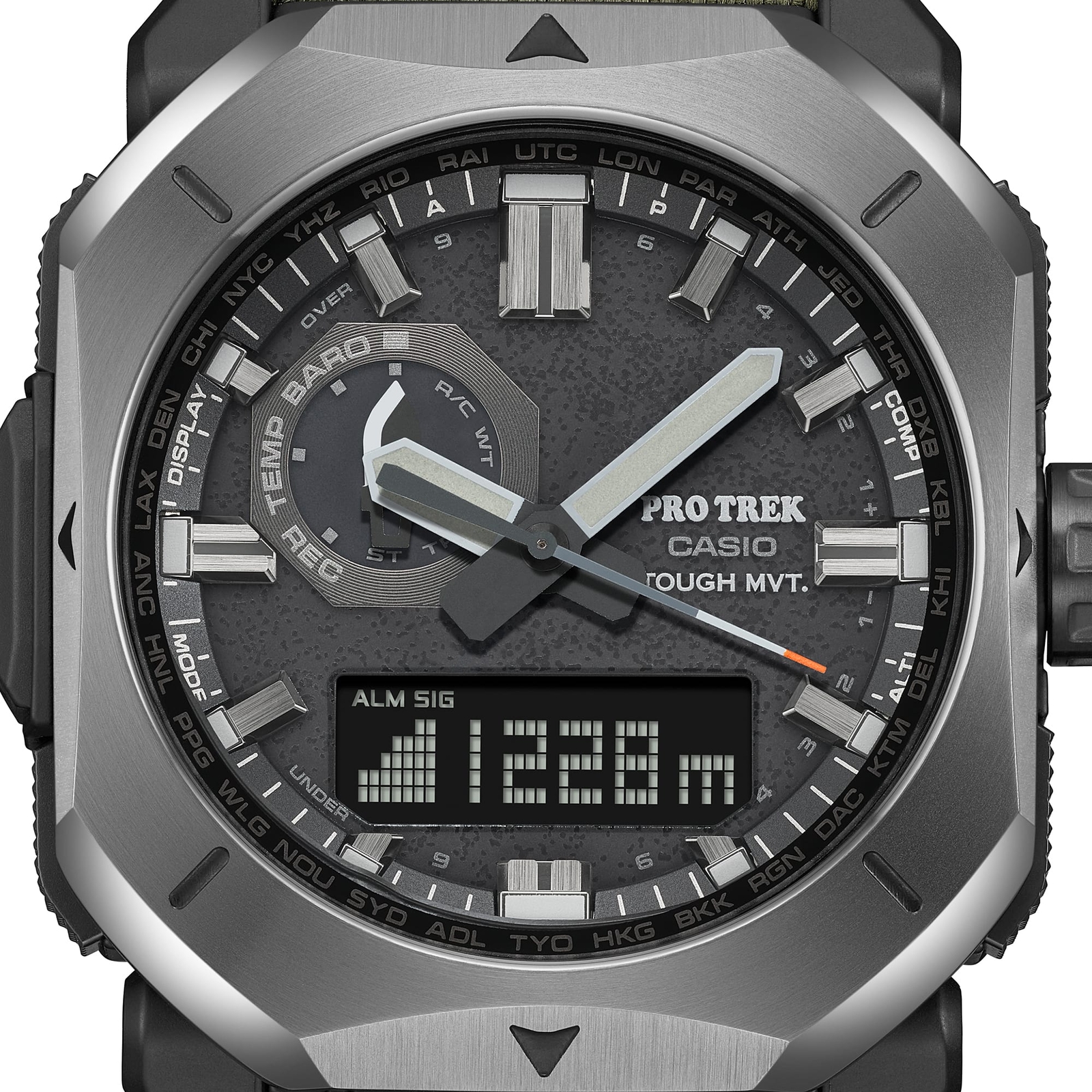 CASIO PRO TREK PRW-6900YB-3JF Climber Line Radio Solar Watch CORDURA Band 44.8mm