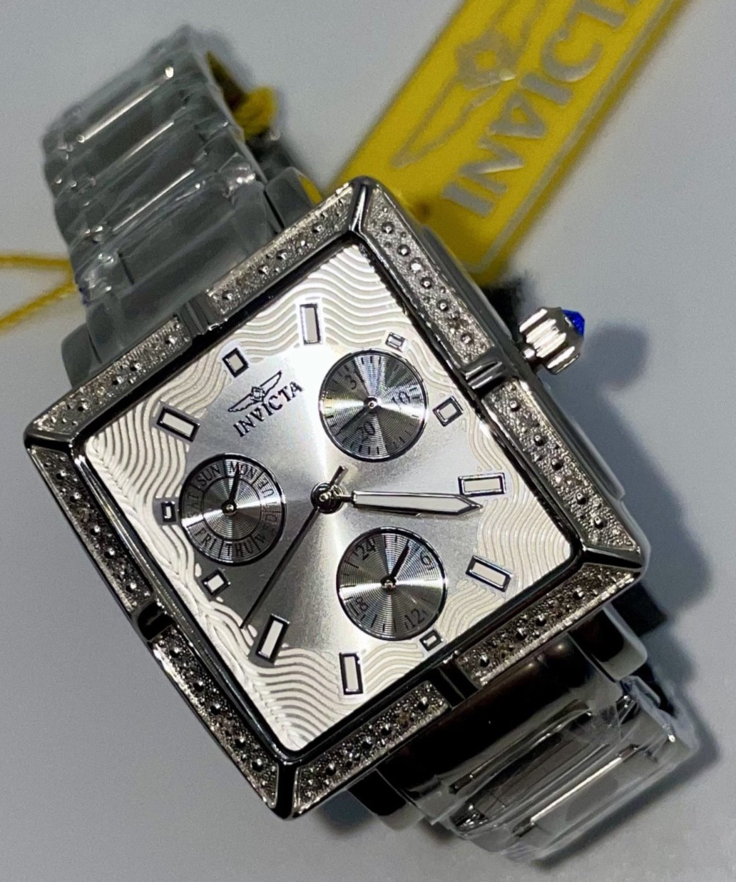Invicta Wildflower 0.07 Carat Diamond Women’s Watch – 32.6mm, Steel (5377)