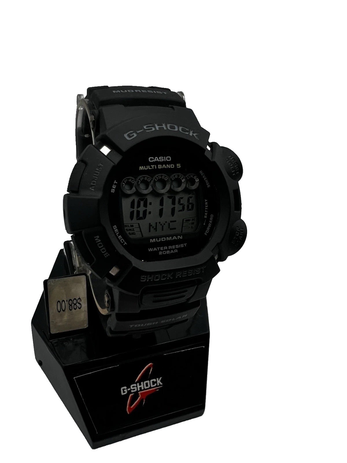 NEW CASIO GW-9000A G-SHOCK MUDMAN Solar Radio 200m Water Resistant- NOS
