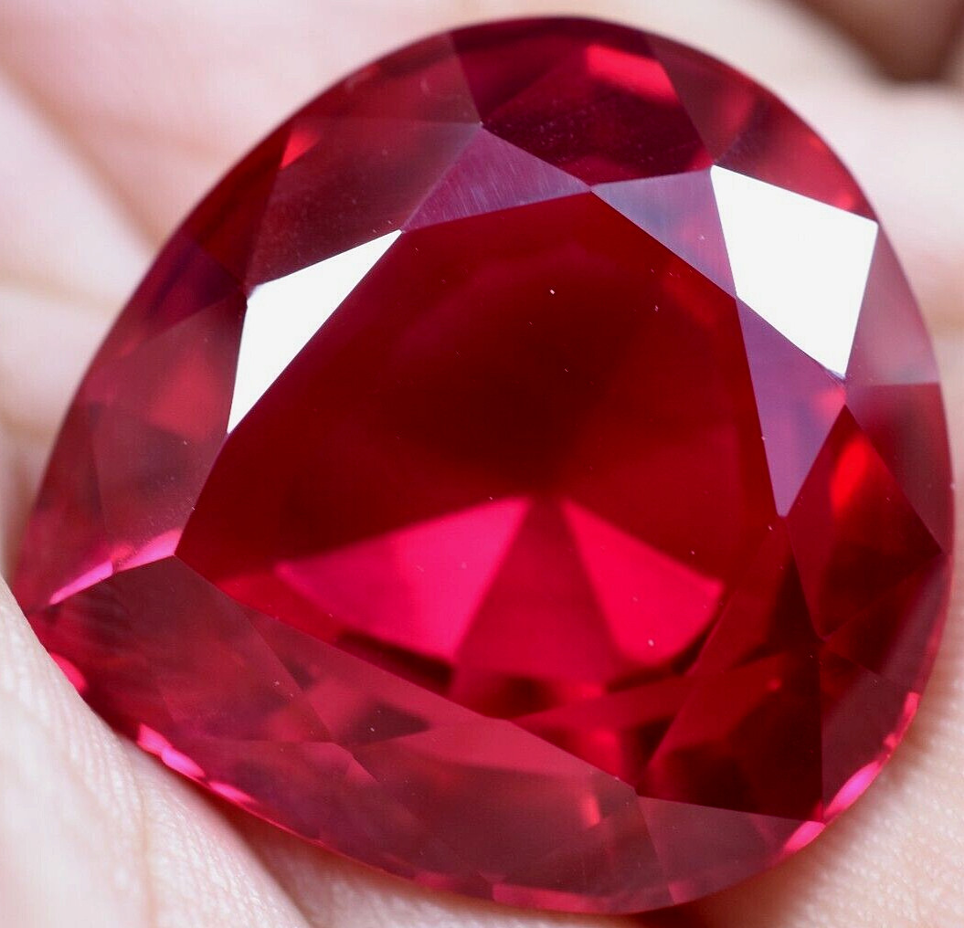 Natural 68.10 Ct Mogok Pink Huge Ruby Sparkling GGL Certified Loose Gemstone