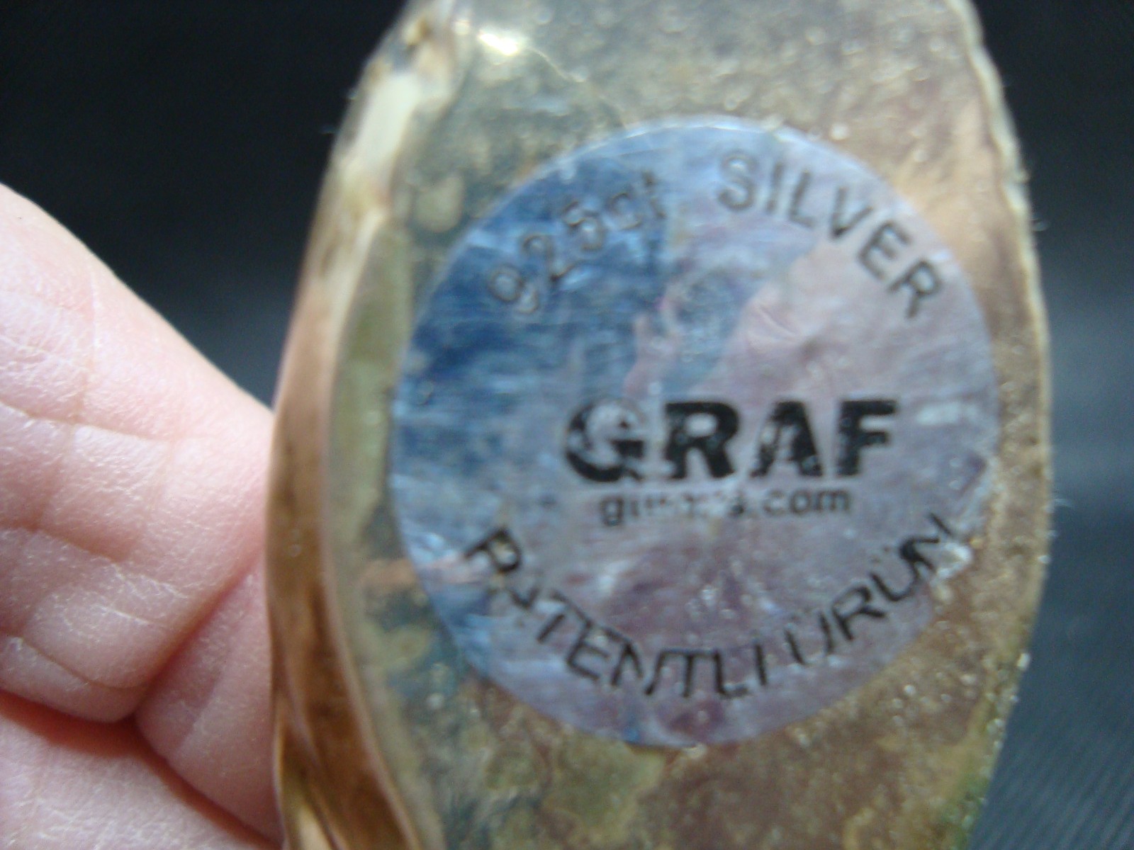 Signed GRAF GUMUS 925 Sterling Silver Ladys Balerina slippers