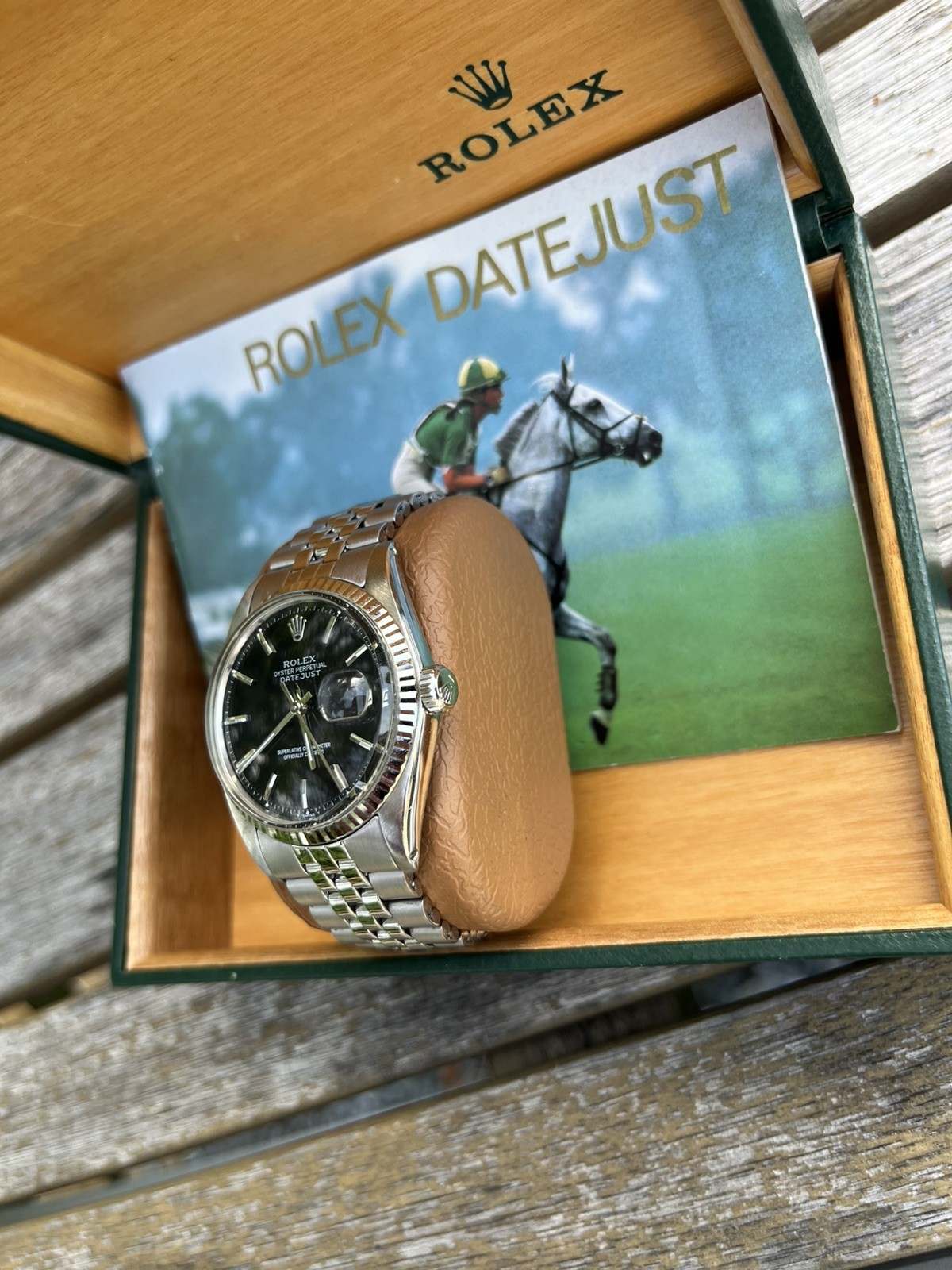 Rolex 1601 | 36mm | Folded Jubilee | Box & Booklet