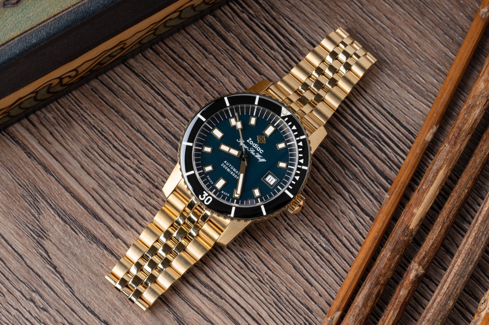 New Zodiac Super Sea Wolf Compression Diver Limited Edition ZO9308