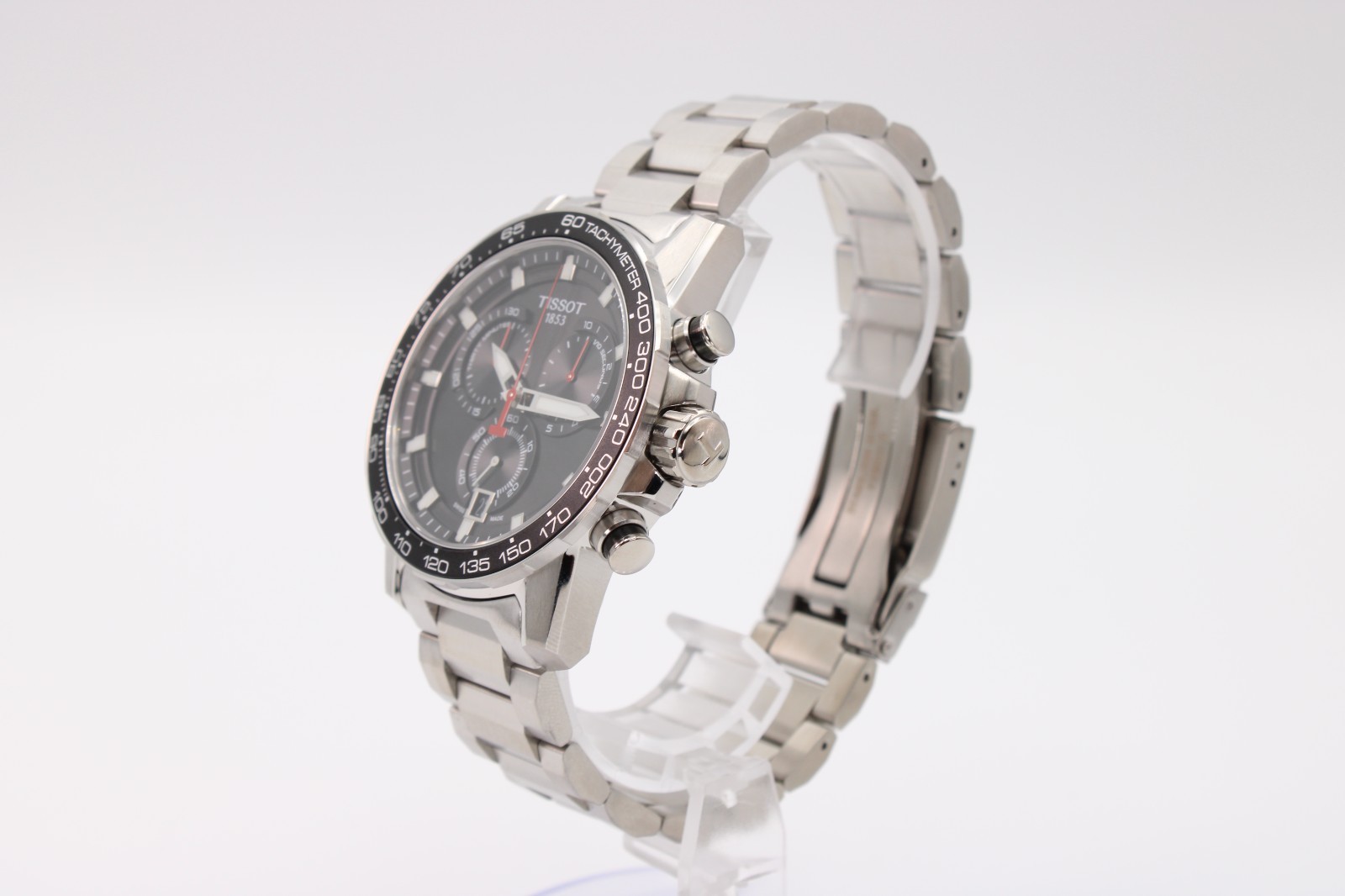 TISSOT Supersport Chrono T125.617.11.051.00 Quartz Black Dial Men’s Watch 45.5mm