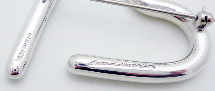Susan Cummings Sterling Silver 1-5/8″ by 1-1/2″ Heart Pin Brooch 14.1 Grams