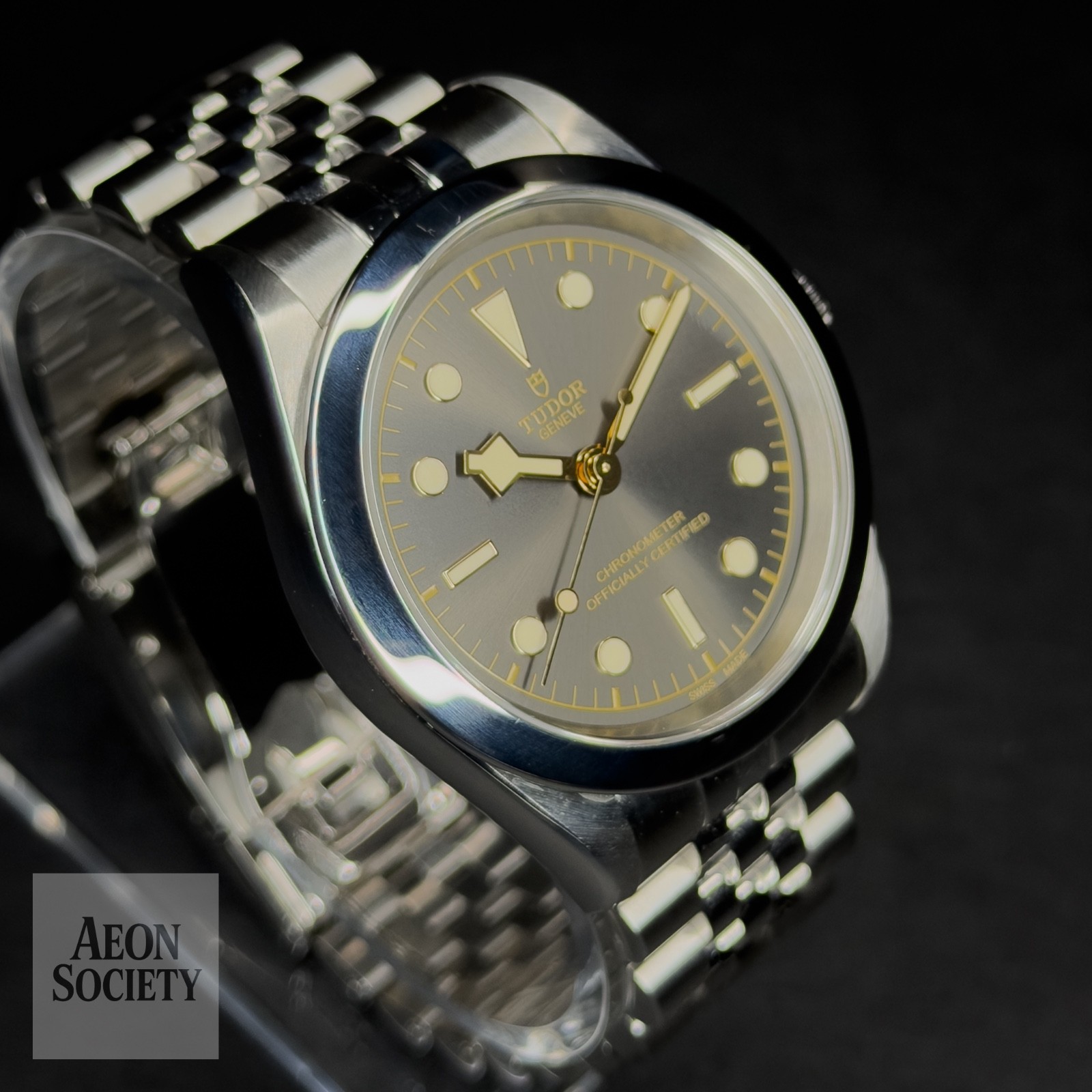 TUDOR Black Bay 41 Anthracite Mens Watch Full Set – M79680-0001
