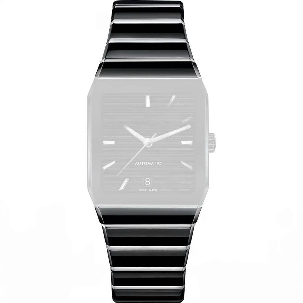 Rado Anatom Black Ceramic Strap Kit 07.05101.10 Watch Strap Black Ceramic