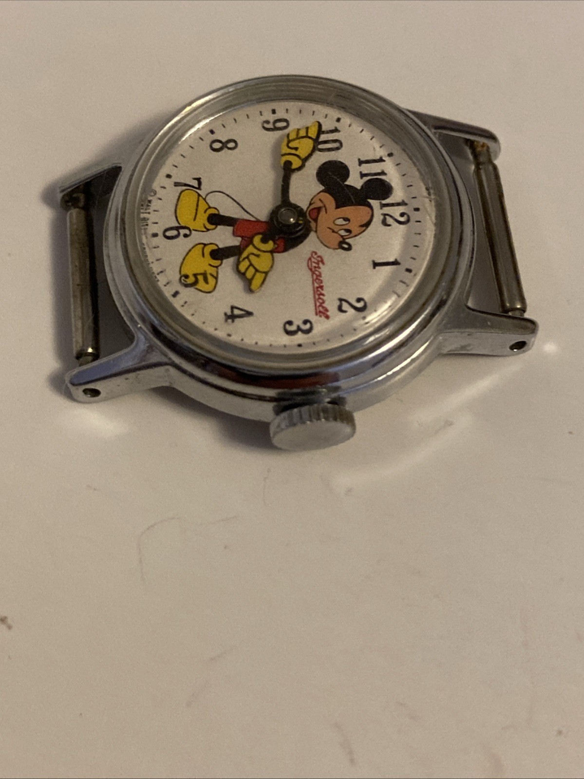 Vintage 1960’s Ingersoll Mickey Mouse Watch Walt Disney – Parts