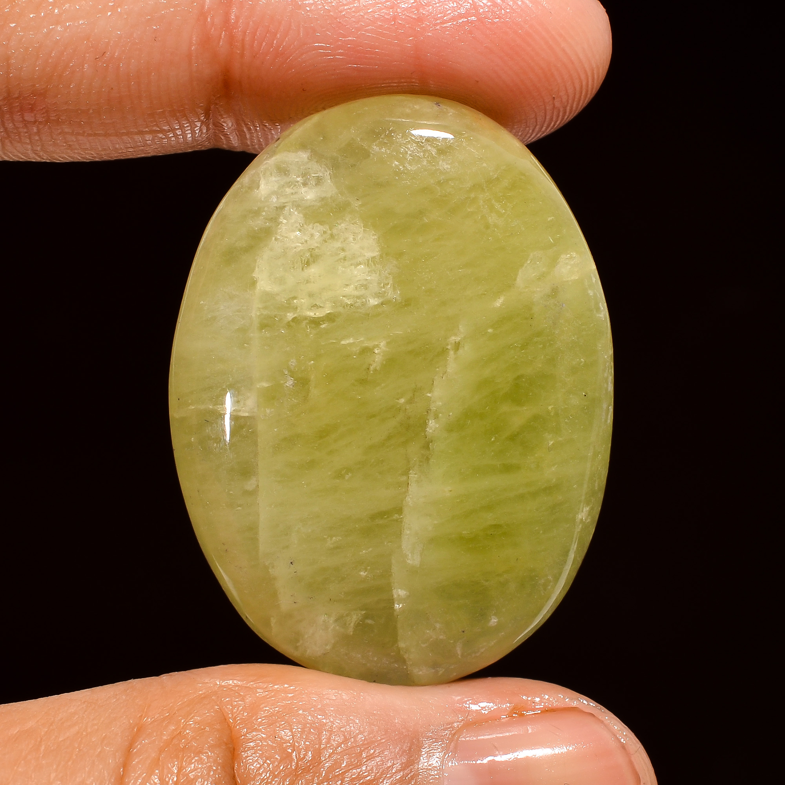 Natural Aquamarine Oval Shape Cabochon Loose Gemstone 50.5 Ct. 34X25X7mm GC-8945