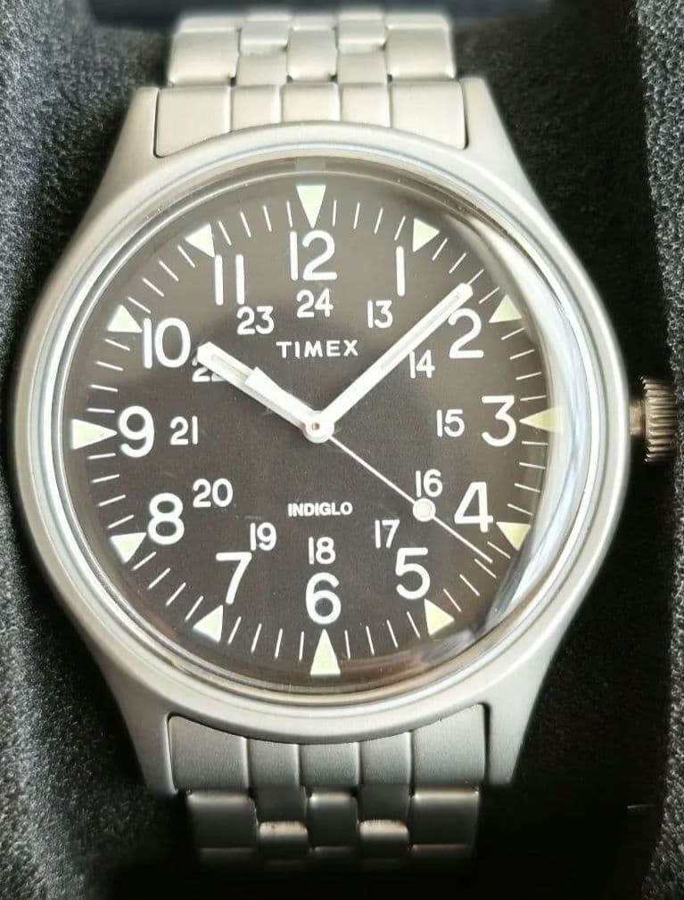 TIMEX MK1 INDIGLO TW2R68400 40mm Stainless Steel Watch
