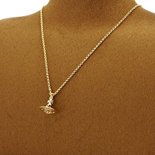 Vivienne Westwood Brass PETITE Orb Necklace 63020098/R001