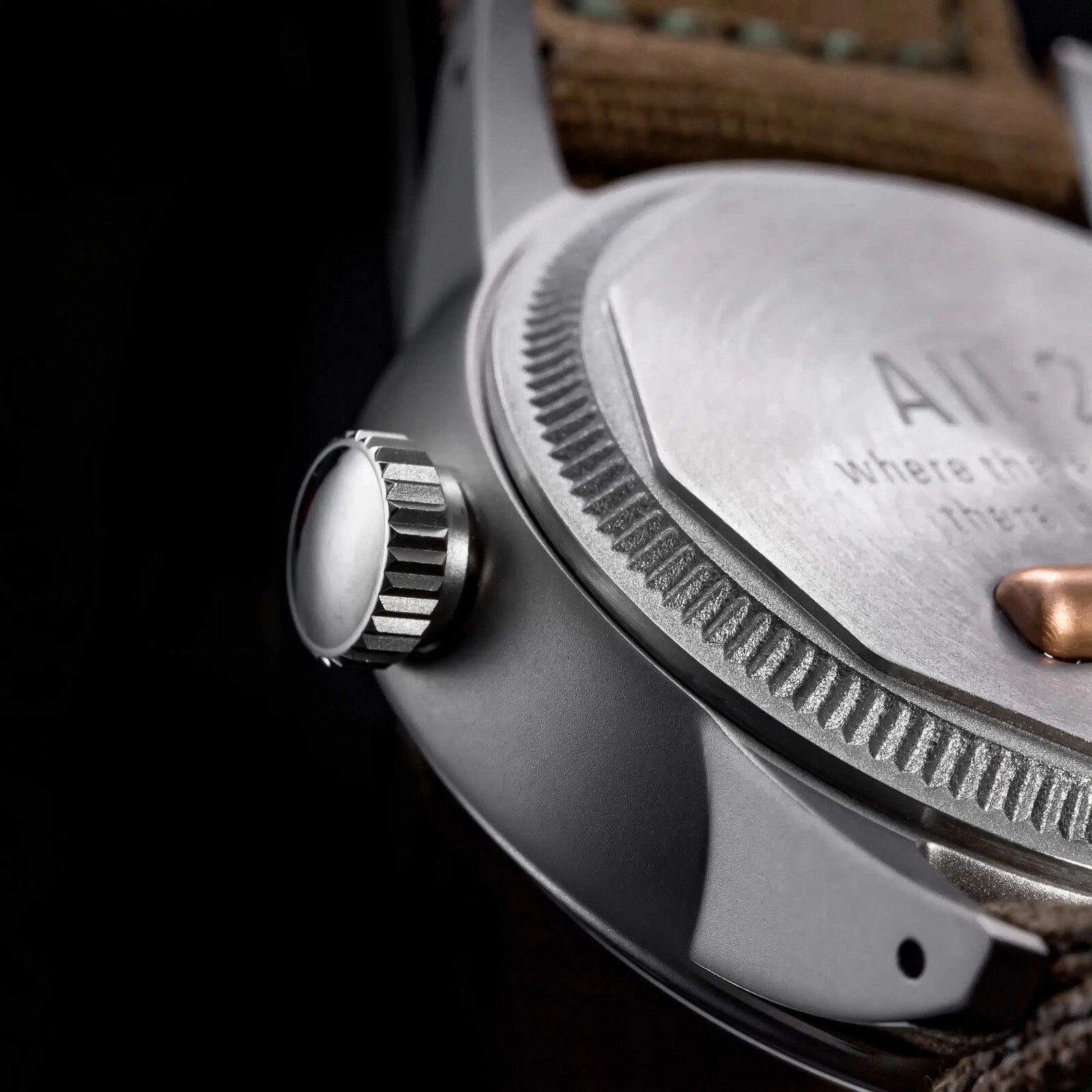 THORN Classic Military Pilot A-11 Titanium NH35 Automatic 200m Watch C3 36mm A11