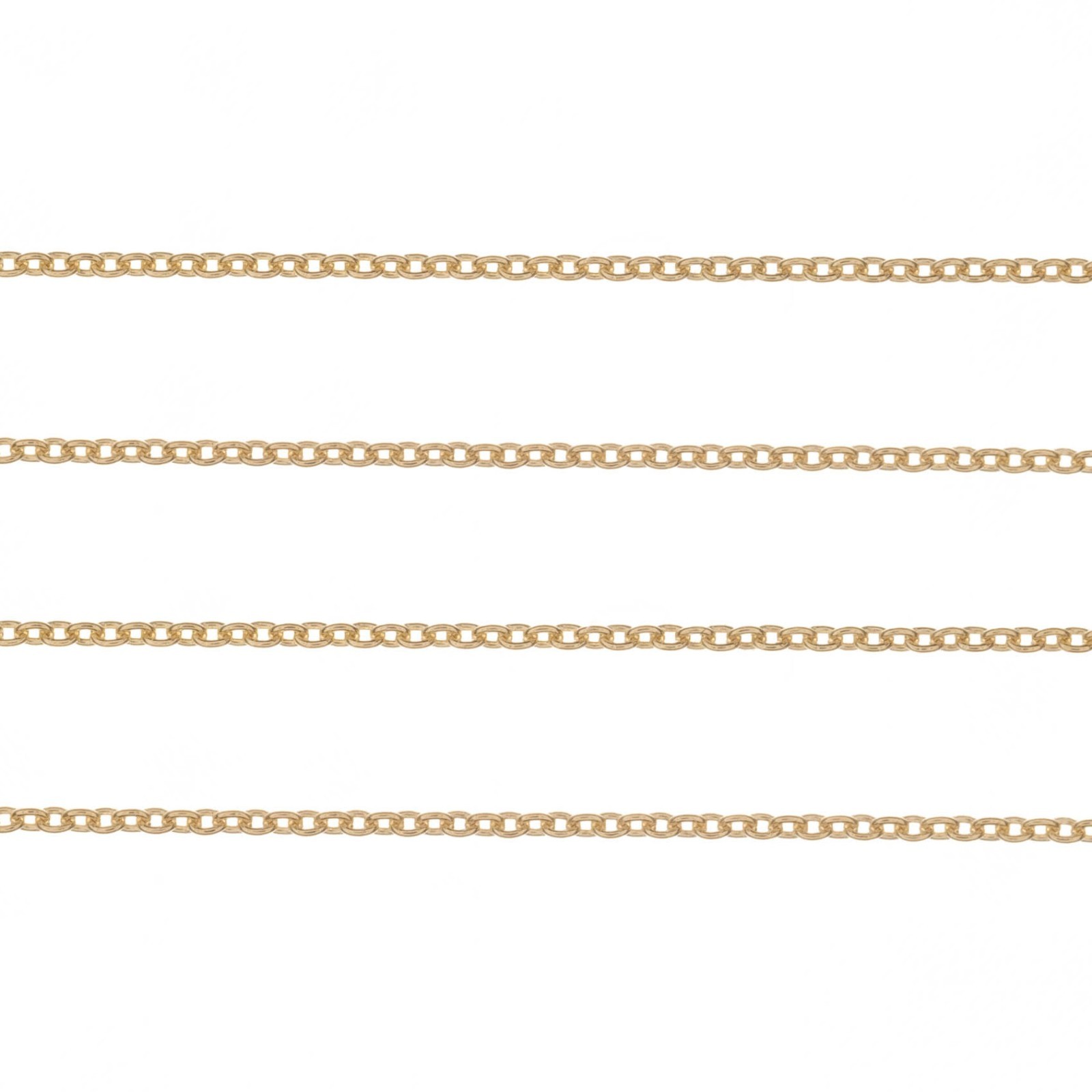 Gold Chain Necklace Fine 9ct Jewellery Micro Belcher Rolo 0.8mm Stamped 375