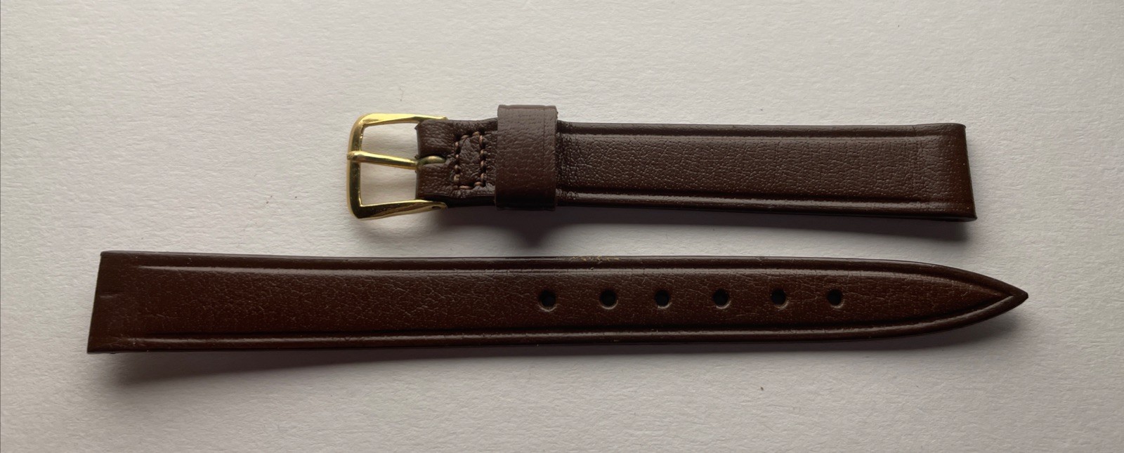 11mm Brown Selected Calf Skin Watch band 2008-11R