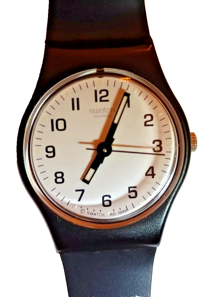 Swatch Watch LB153 SOMETHING NEW Ladies Swiss Quartz Retro 1999 Vintage New Batt
