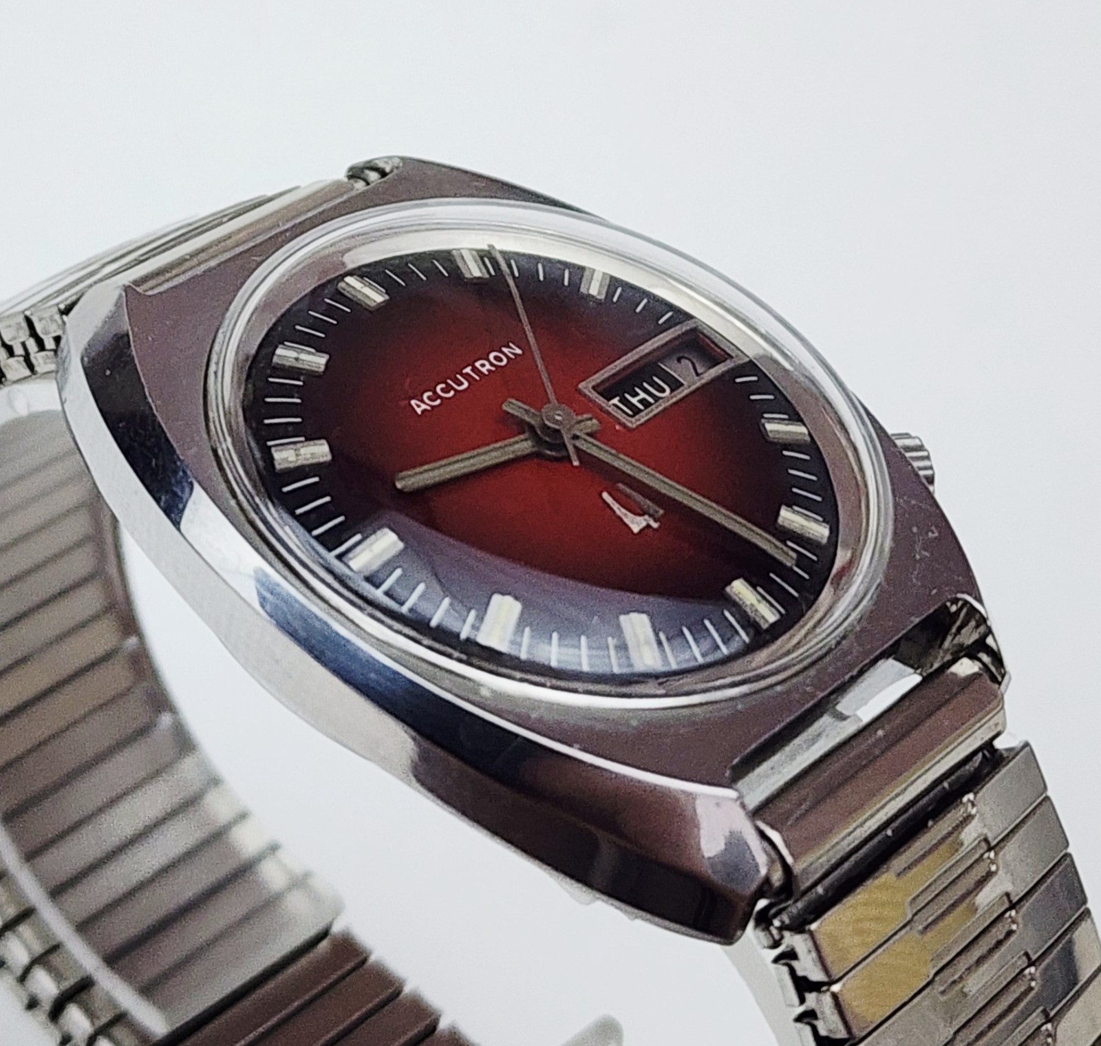 Men’s Vintage 1972 TUNING FORK Watch ACCUTRON Cal.2182