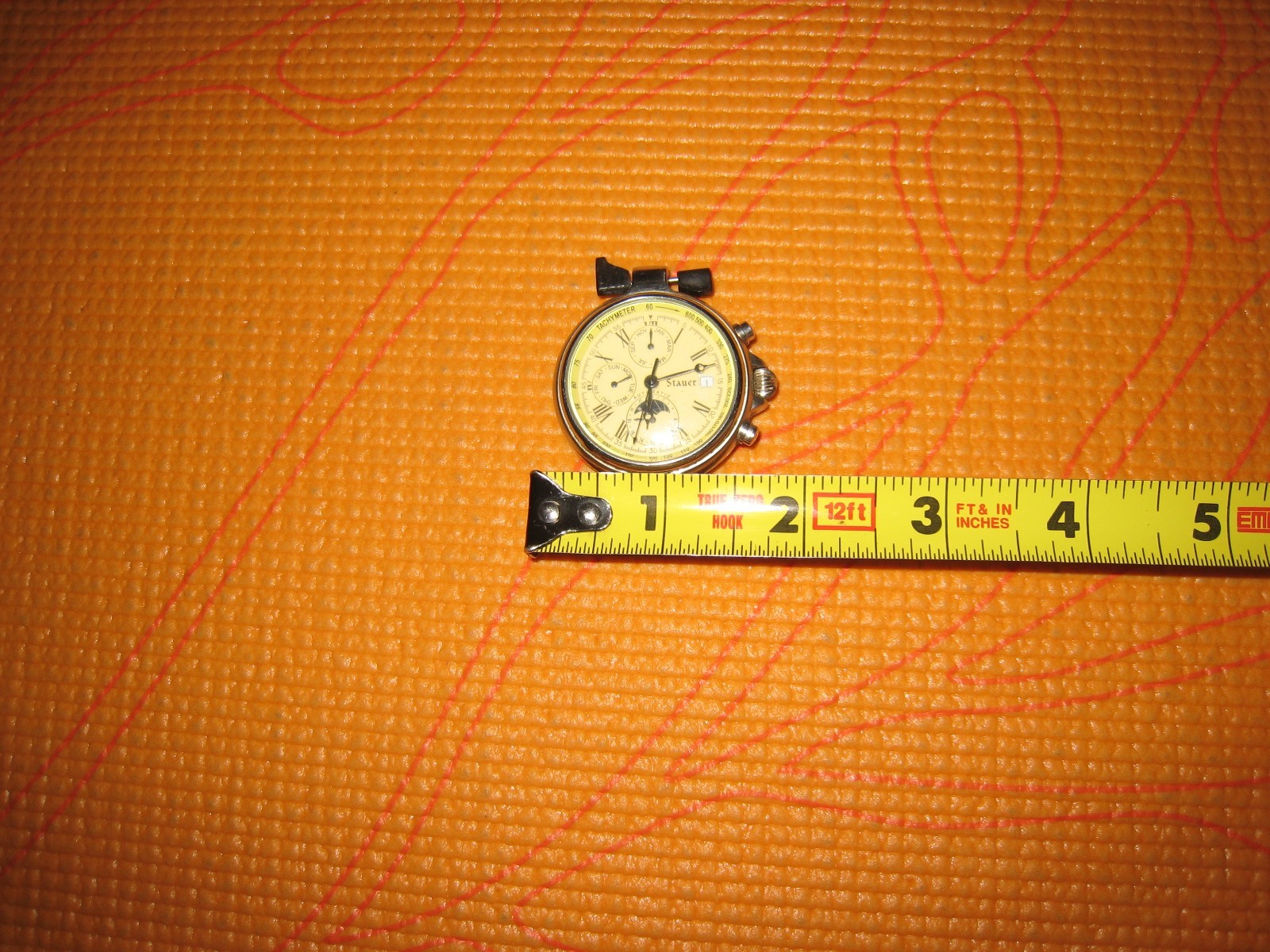 VINTAGE MEN’S STAUER MOON PHASE AUTOMATIC WRISTWATCH