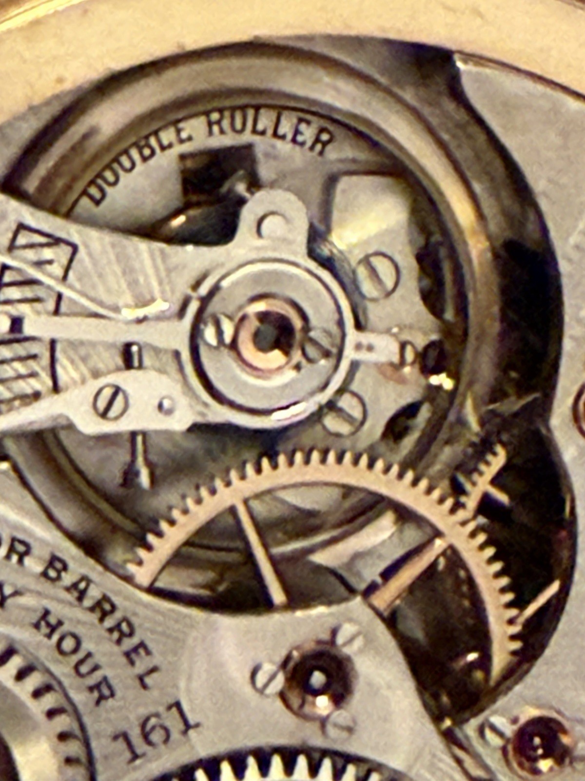 ILLINOIS 161 BUNN SPECIAL 60-HR. 21j 10k GF OF MONTGOMERY 16s RR POCKET WATCH 31