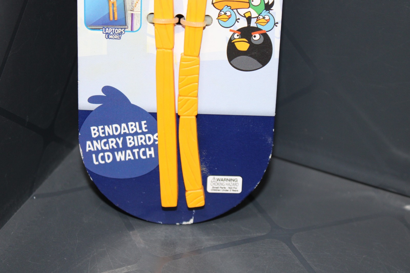 Angry Birds Bendable Wrist Wrap LCD Watch Sealed New NOS 2013 Dead Battery
