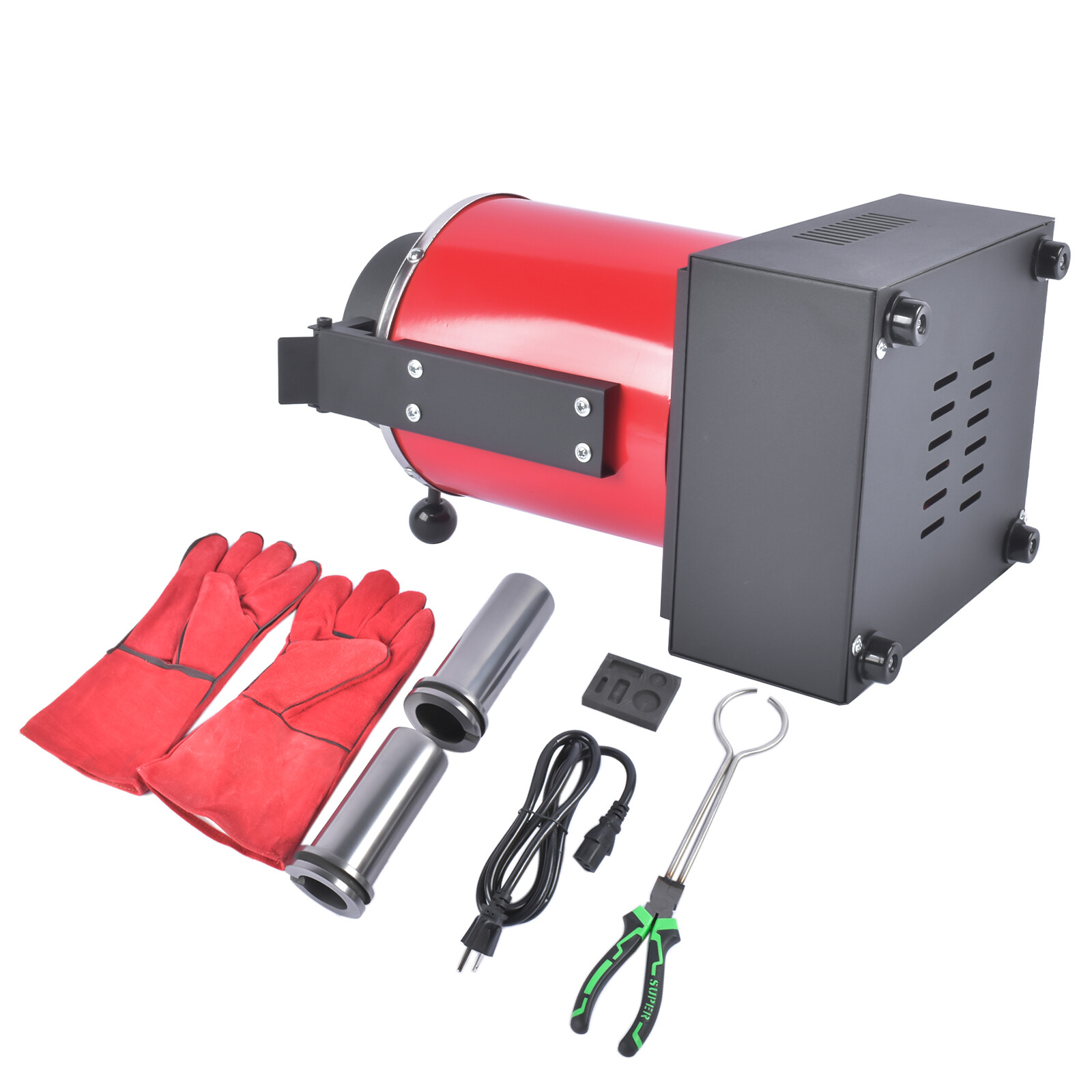2+3KG Gold Melting Furnace 1150°C/2102°F Small High-Temperature Casting Furnaces