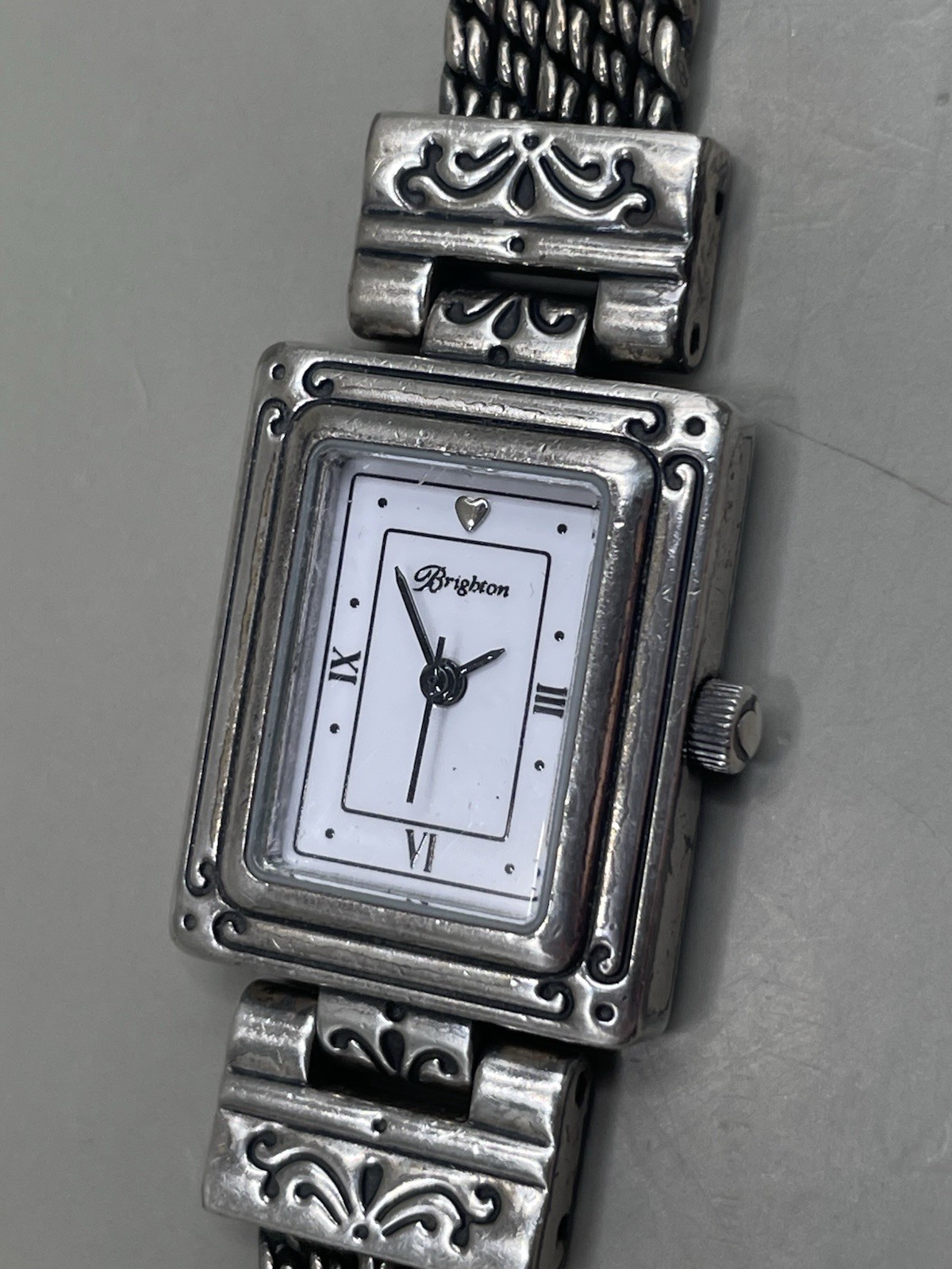 Brighton Tivoli Watch Bracelet Silver Plated NEEDS BATTERY