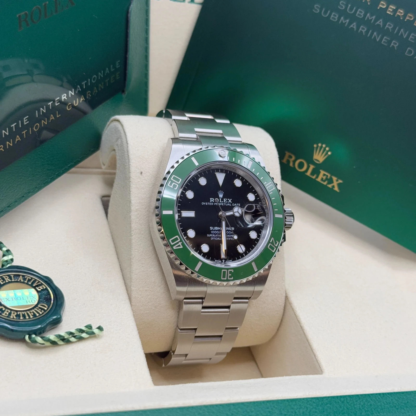 2026 NEW Rolex Submariner 41mm “Starbucks” Green Bezel Ref 126610LV – Black Dial