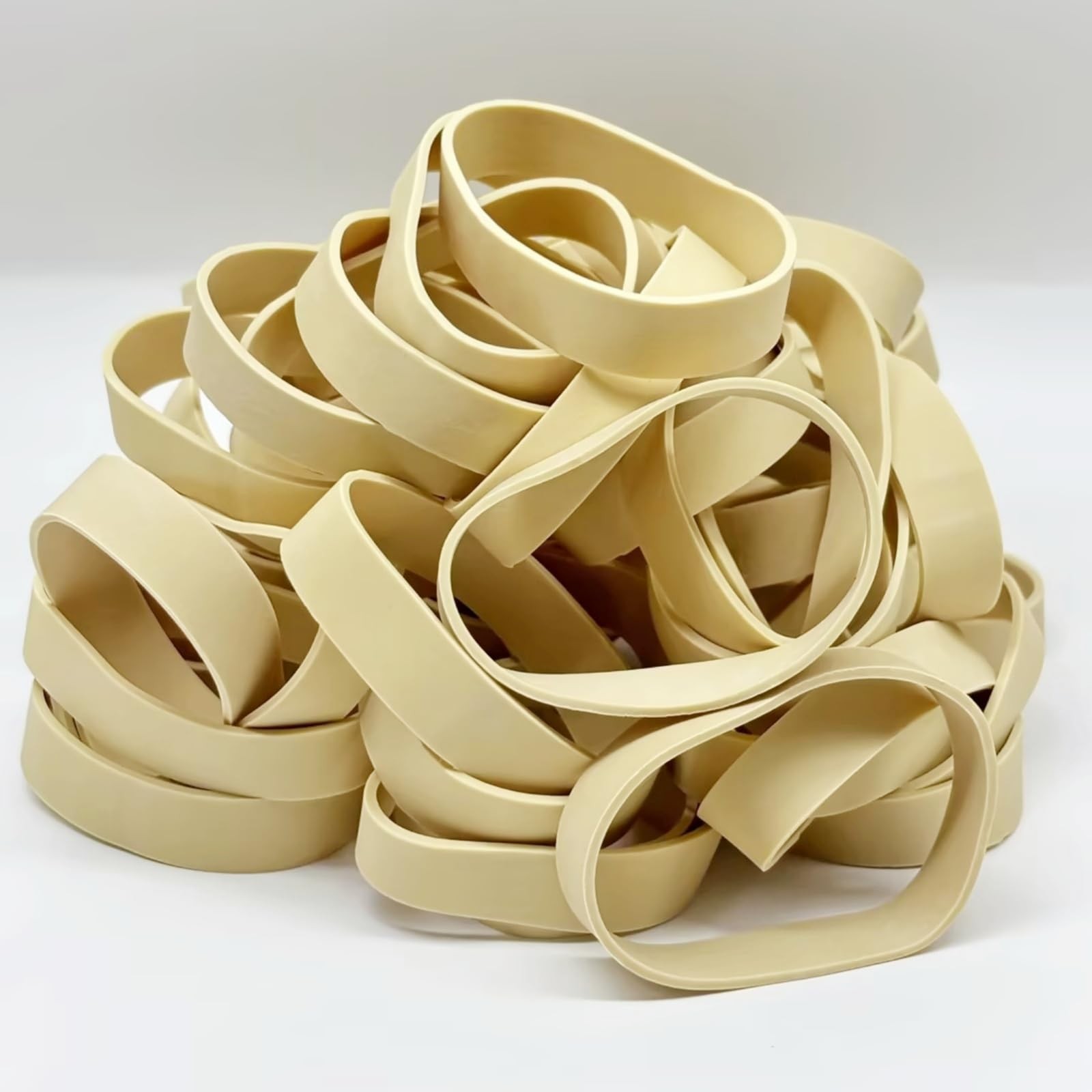 Tactical Rubber Bands #84 (3 1/2” x 1/2”), 50 Pcs Thick Wide Strong Large Heav