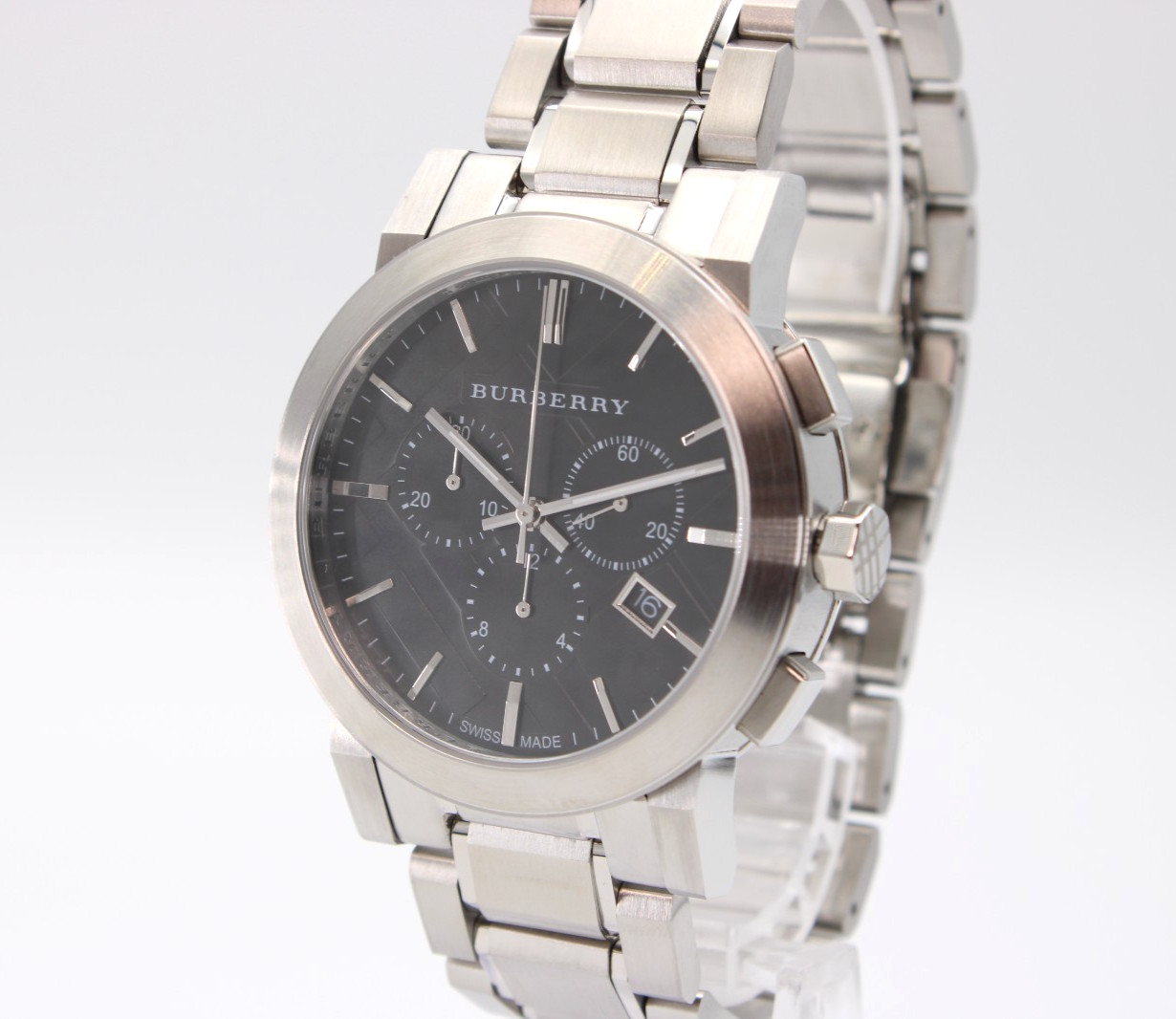 BURBERRY The City BU9351 Stainless Steel Black Dial Men’s Watch 42mm