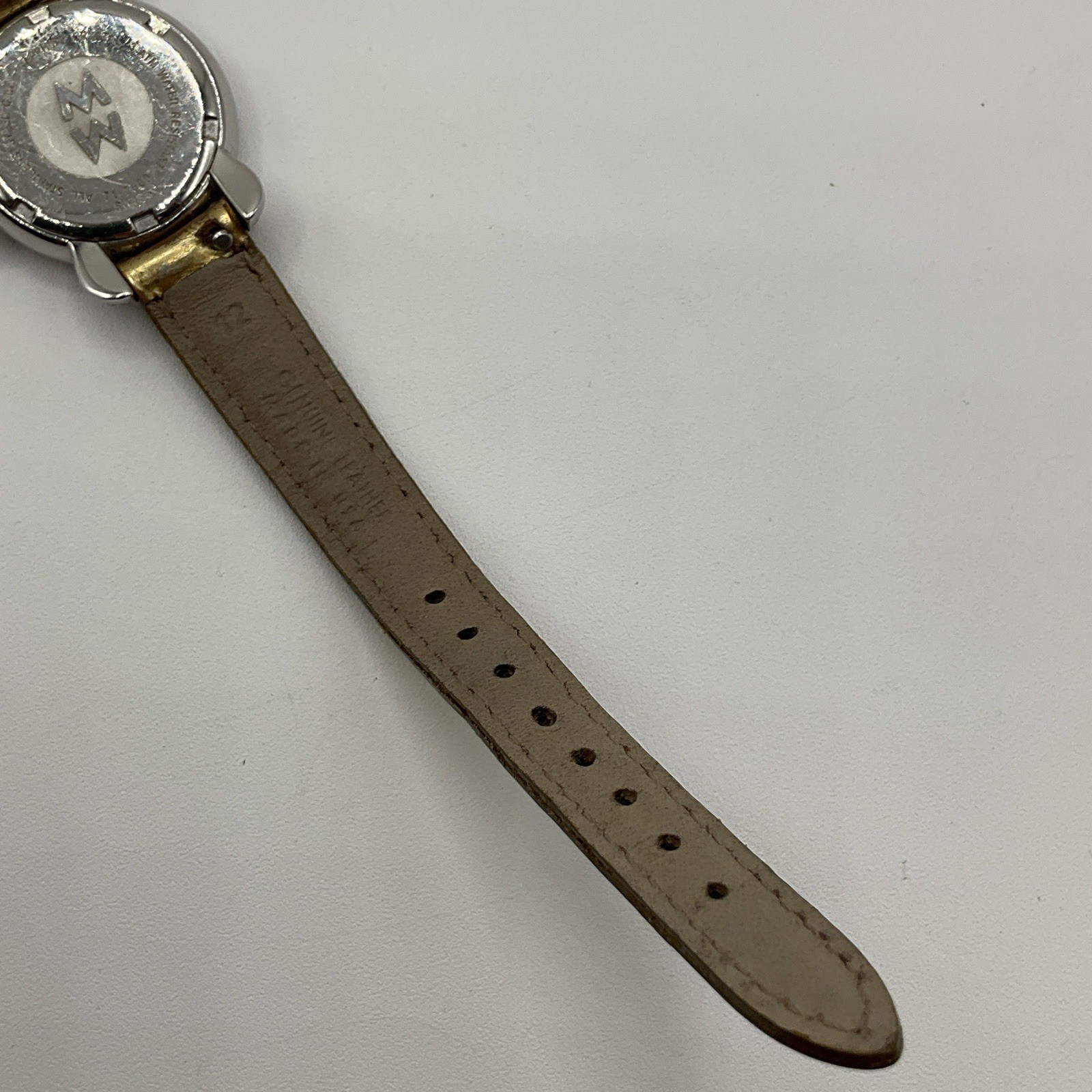 Michele CSX Diamond Bezel Wrist Watch 71-2600 With 3 Extra Bands Gold Pink White
