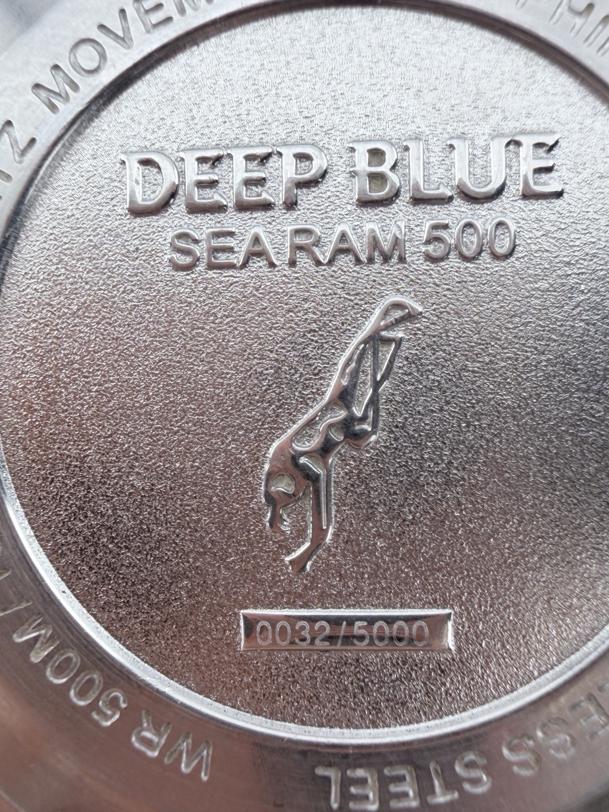 Deep Blue Sea Ram 500 Chronograph Black PVD Quartz LE 0032/5000 Sapphire 45mm