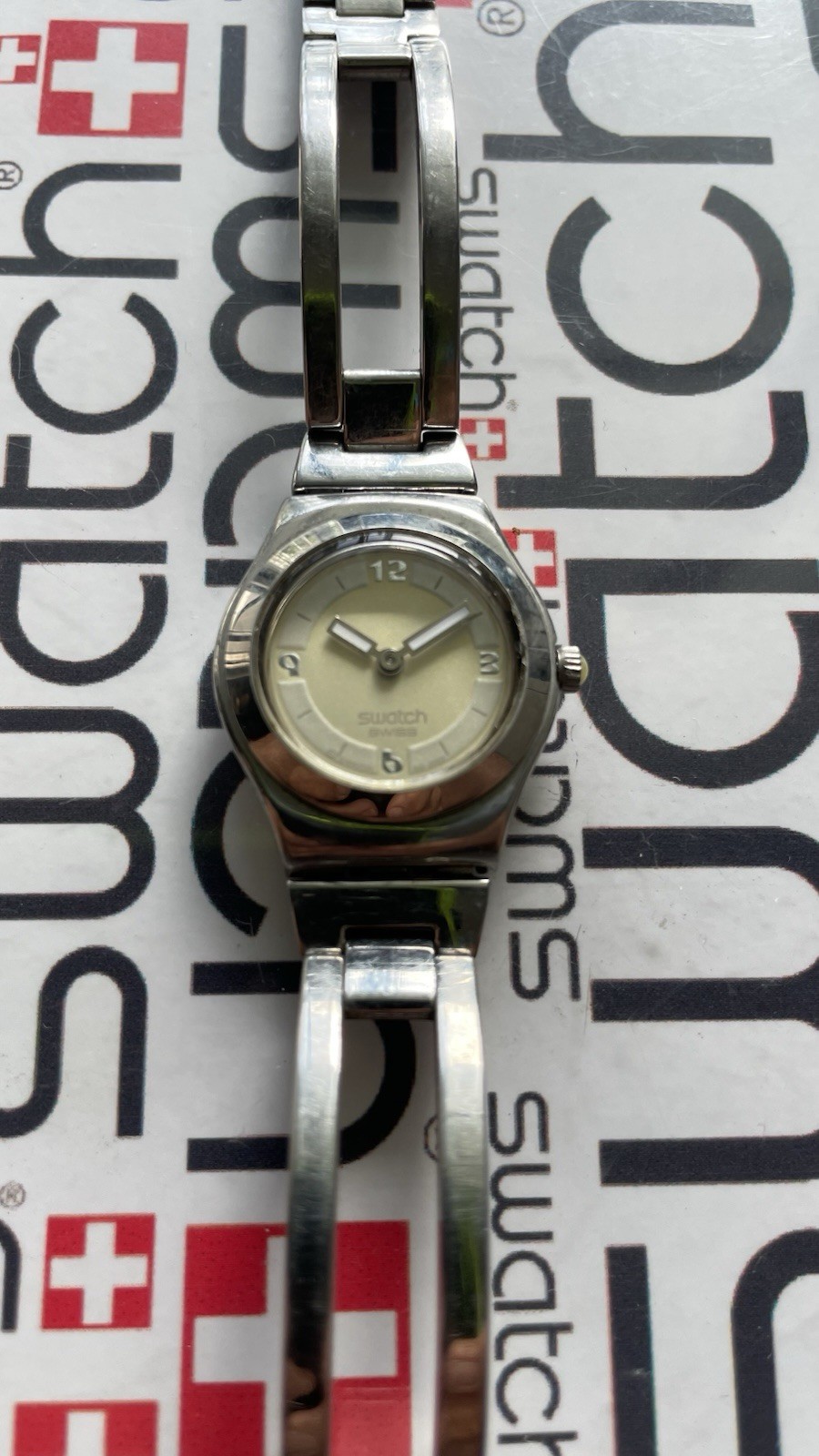 Swatch Crystalline YSS140G Irony Ladies 25mm Stainless Steel