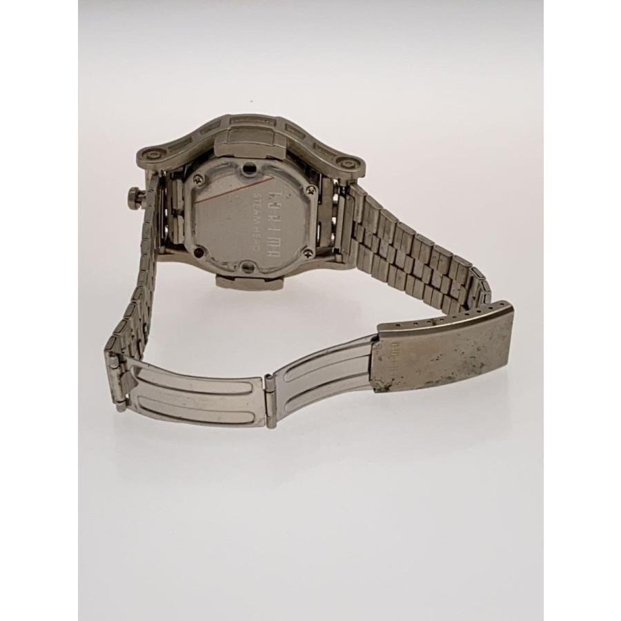 Bandai Tokima Steam Head 1998 Titanium Belt Watch Used Collectible
