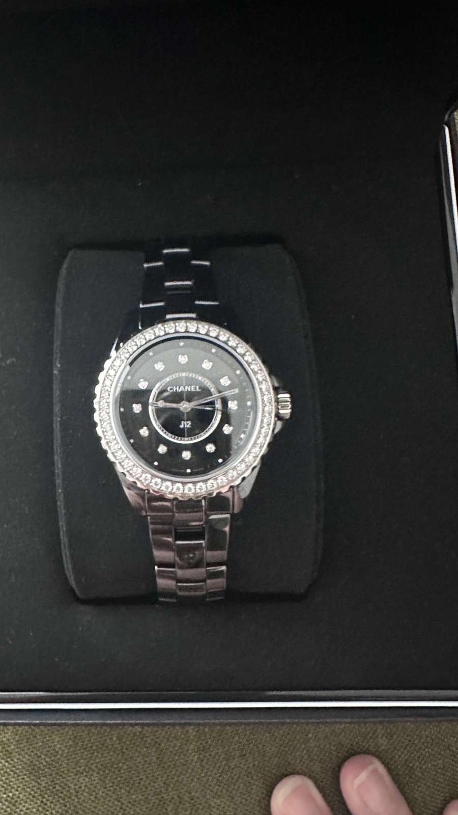 CHANEL J12 33mm Ceramic Black Women’s Wristwatch