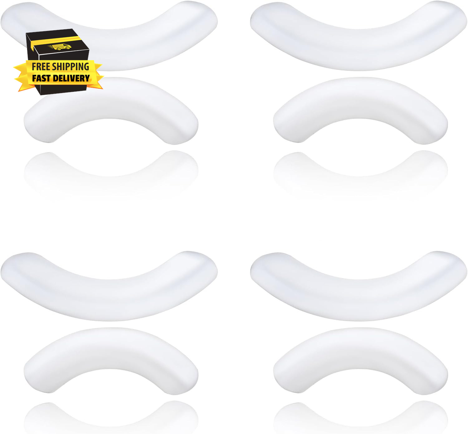 6-8 Teeth Grillz Mold Kit – Top and Bottom Silicone Molding Bars Set Dental Gril