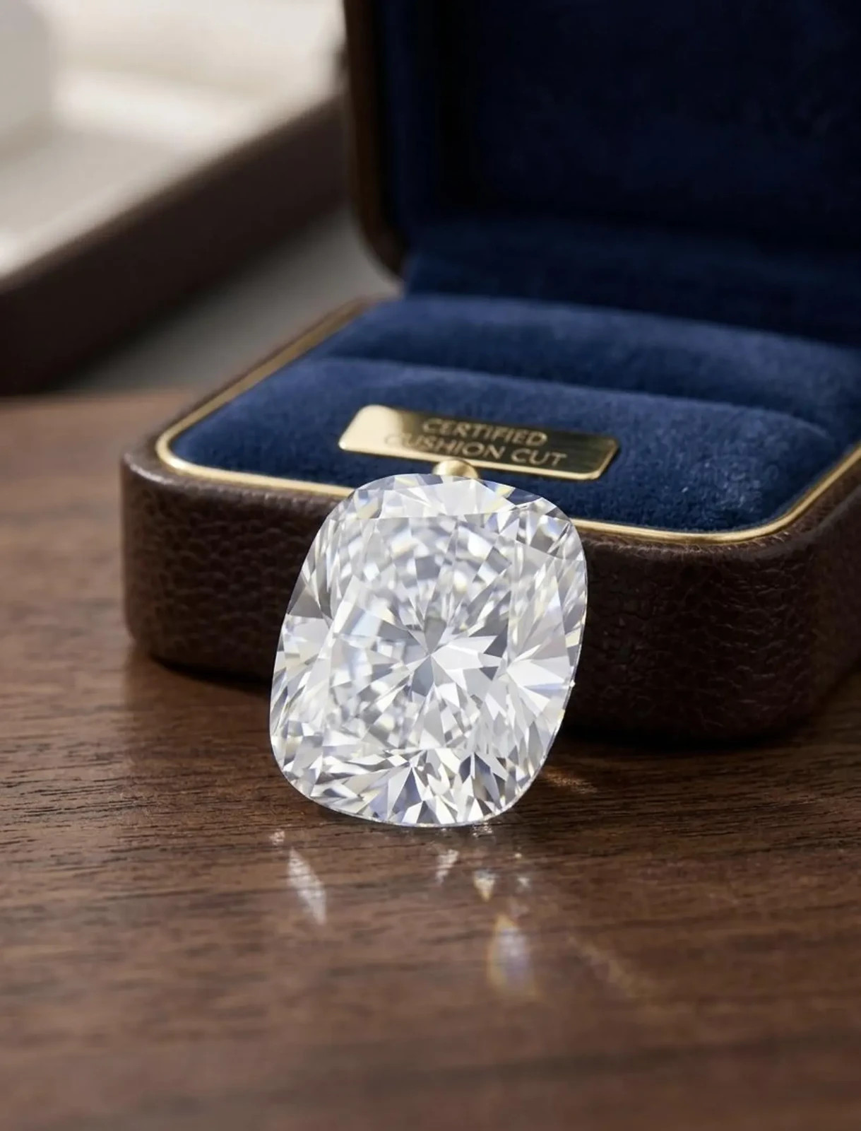 2CT Cushion Cut D Color VVS1 Clarity Loose Lab Grown Moissanite Diamond 7x9m Gem