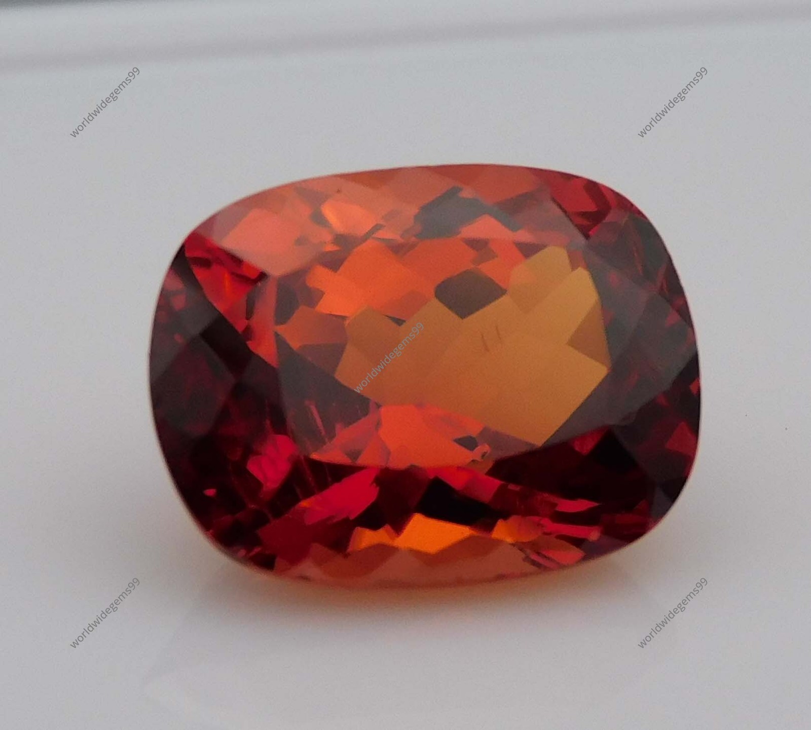 Natural Orange Sapphire 9.55 Ct Genuine Rare Certified Loose Gemstone