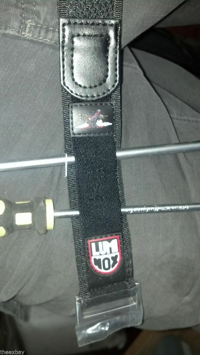 BLACK OUT WIDE Watch Band Nylon 22/23 mm Fits LUMINOX 3000/3900/3050/3080