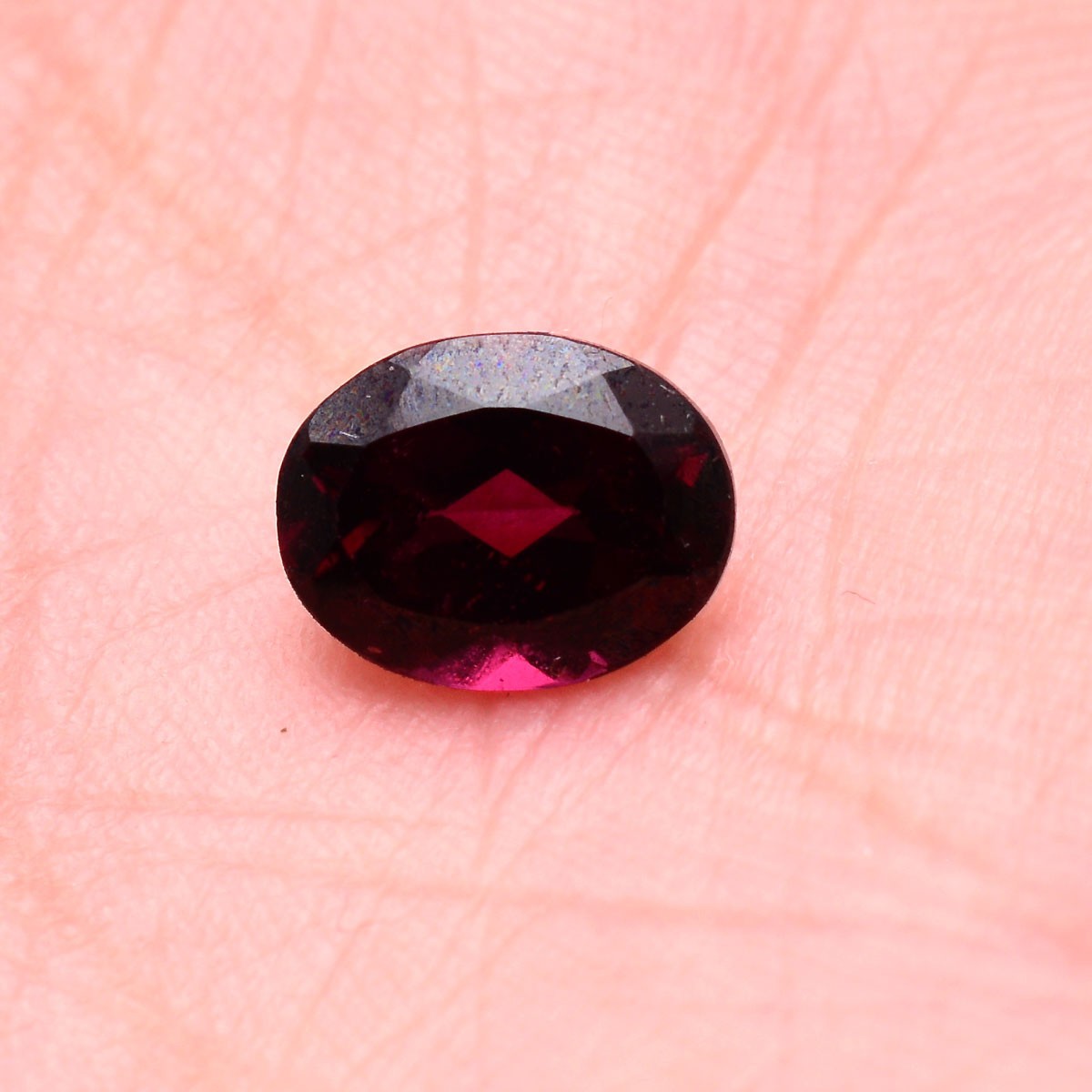 VVS 2 Pcs Natural Rhodolite Garnet Top-Grade 9mmx7mm Oval Cut Loose Gemtones Lot