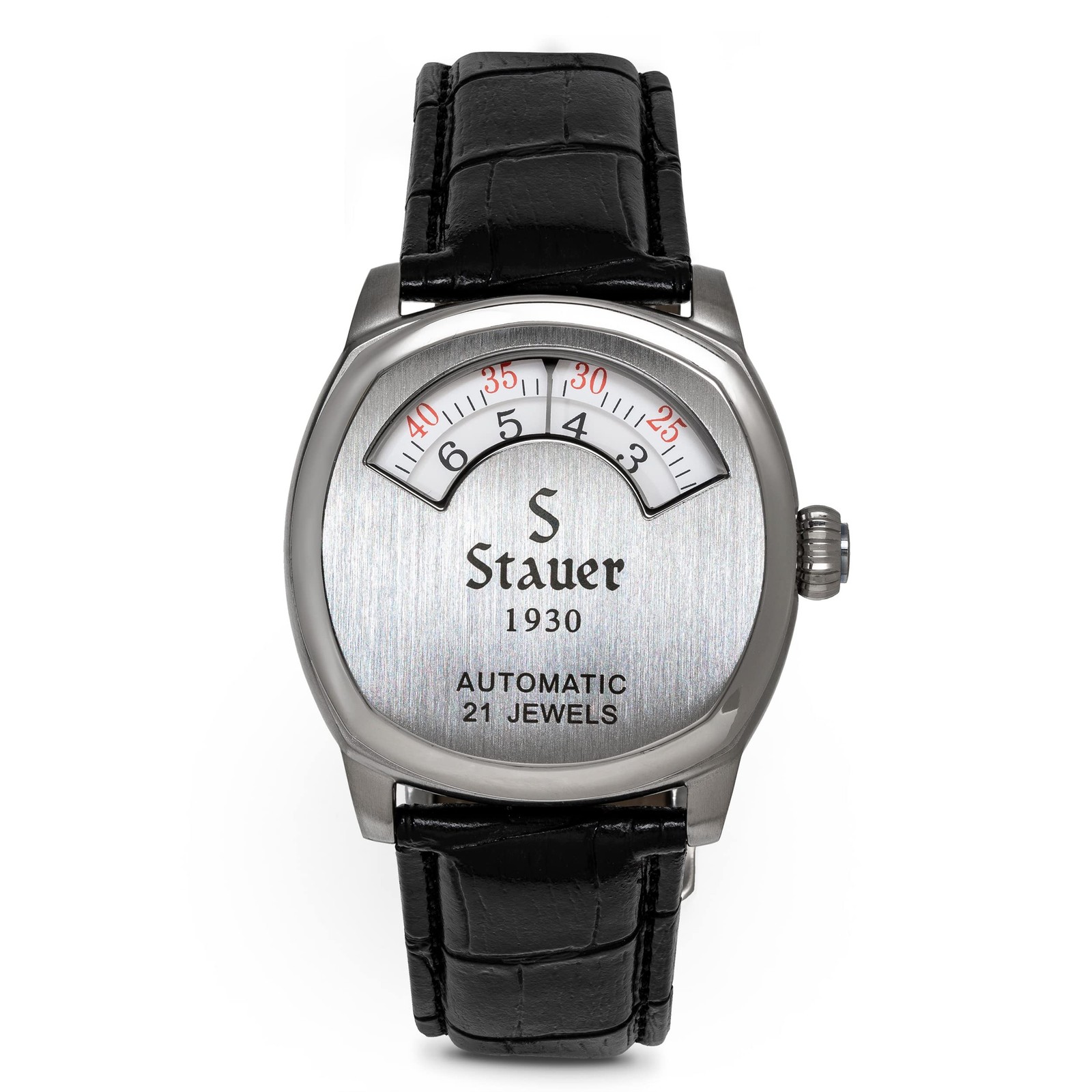 1930 Dashtronic Watch – Cotswold Genuine Mens Watches Leather Band w/ 39MM St…