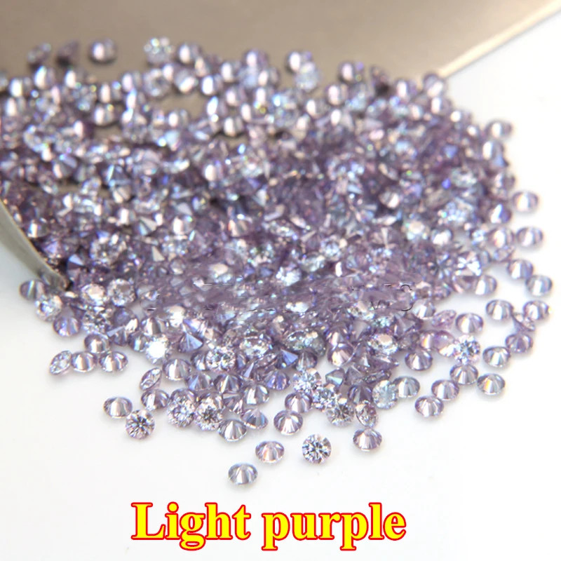 Wholesale 1CT Loose Moissanites Stone Small Size 0.7mm~3.0mm GRA D VVS1 Gemstone