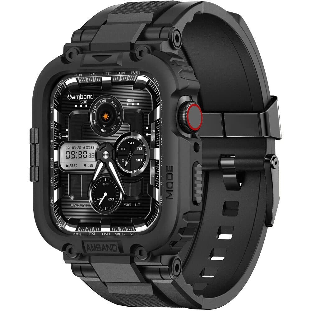 amBand Bands Compatible with Apple Watch 9/8/7/6/5/4 & SE 3/2/1 45mm/44mm Case