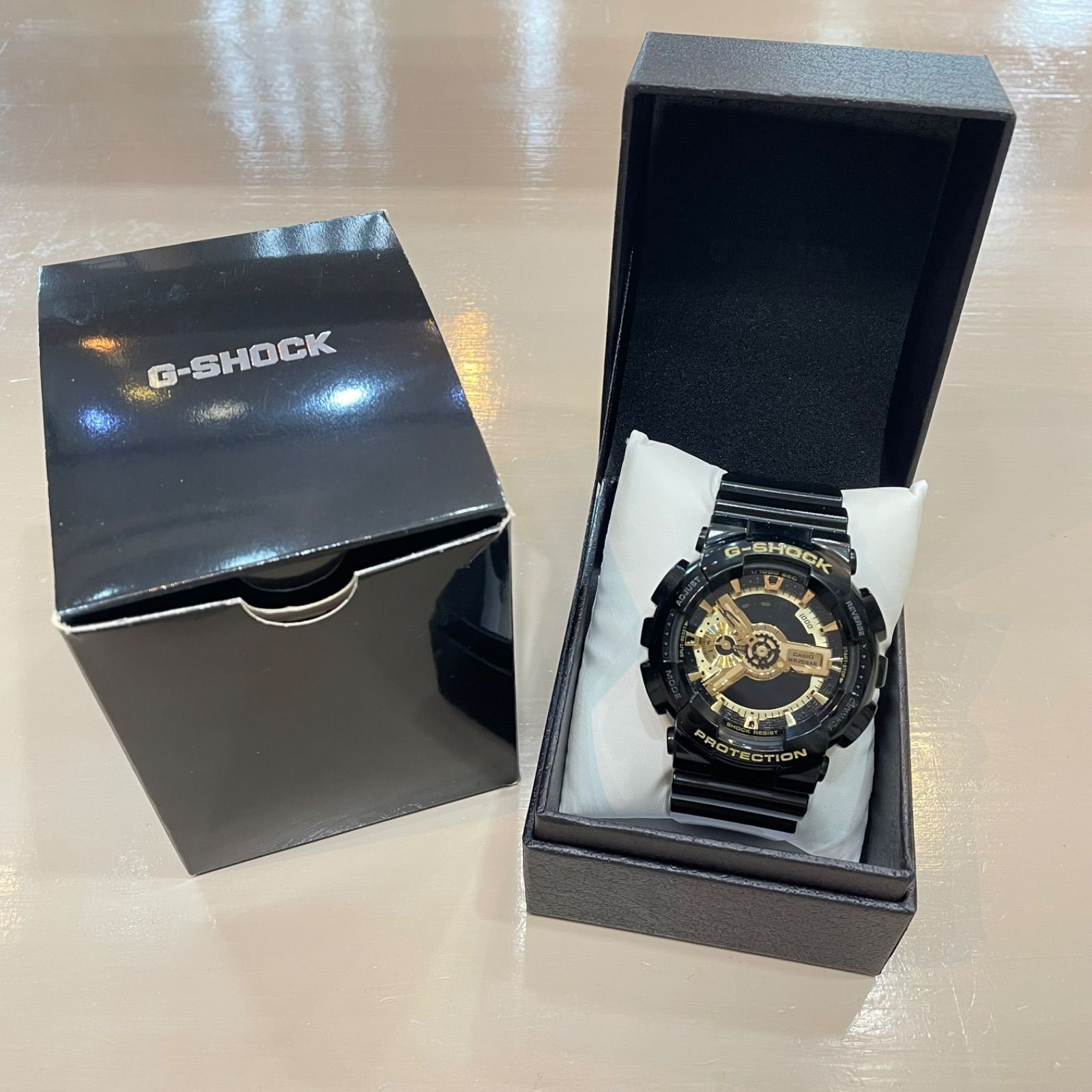 CASIO G-SHOCK GA-110GB-1AJF black & Gold Men’s Watch